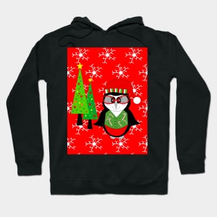 WINTER Christmas Penguin Hoodie